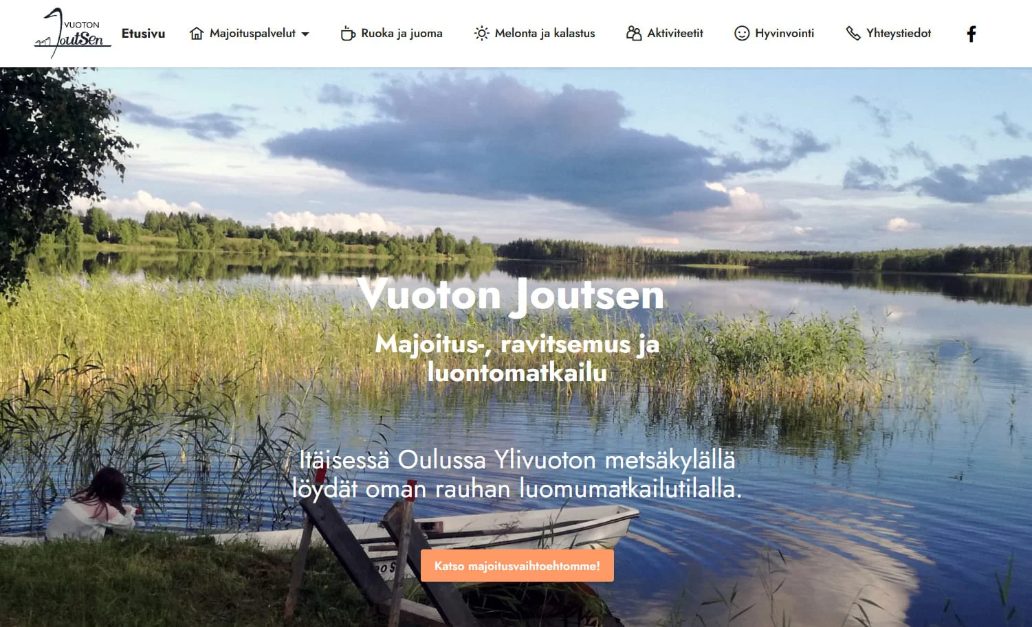 Laadukkaat nettisivut Vuoton joutsen